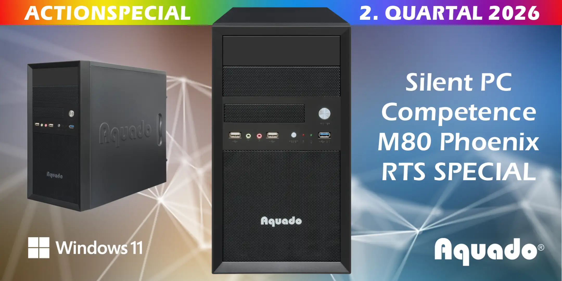 Aquado Silent PC COMPETENCE-M80 Phoenix RTS